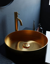 Zinarch Round Stainless Steel Basin